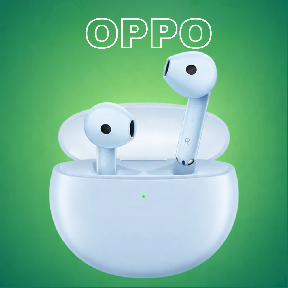 OPPO ENCO AIR 2 {SINGLE PARTS} Replacement Left/Right Earbud & Charging Case | LostMyBuds.in original left right earbuds charging case replacement image