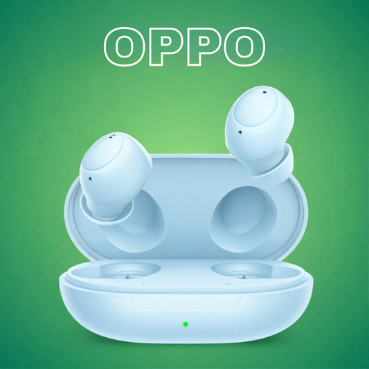 OPPO ENCO BUDS {SINGLE PARTS} Replacement Left/Right Earbud & Charging Case | LostMyBuds.in original left right earbuds charging case replacement image