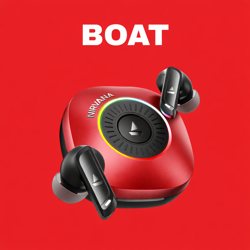 boAt Nirvana Crown Replacement Left/Right Earbud & Charging Case | LostMyBuds.in