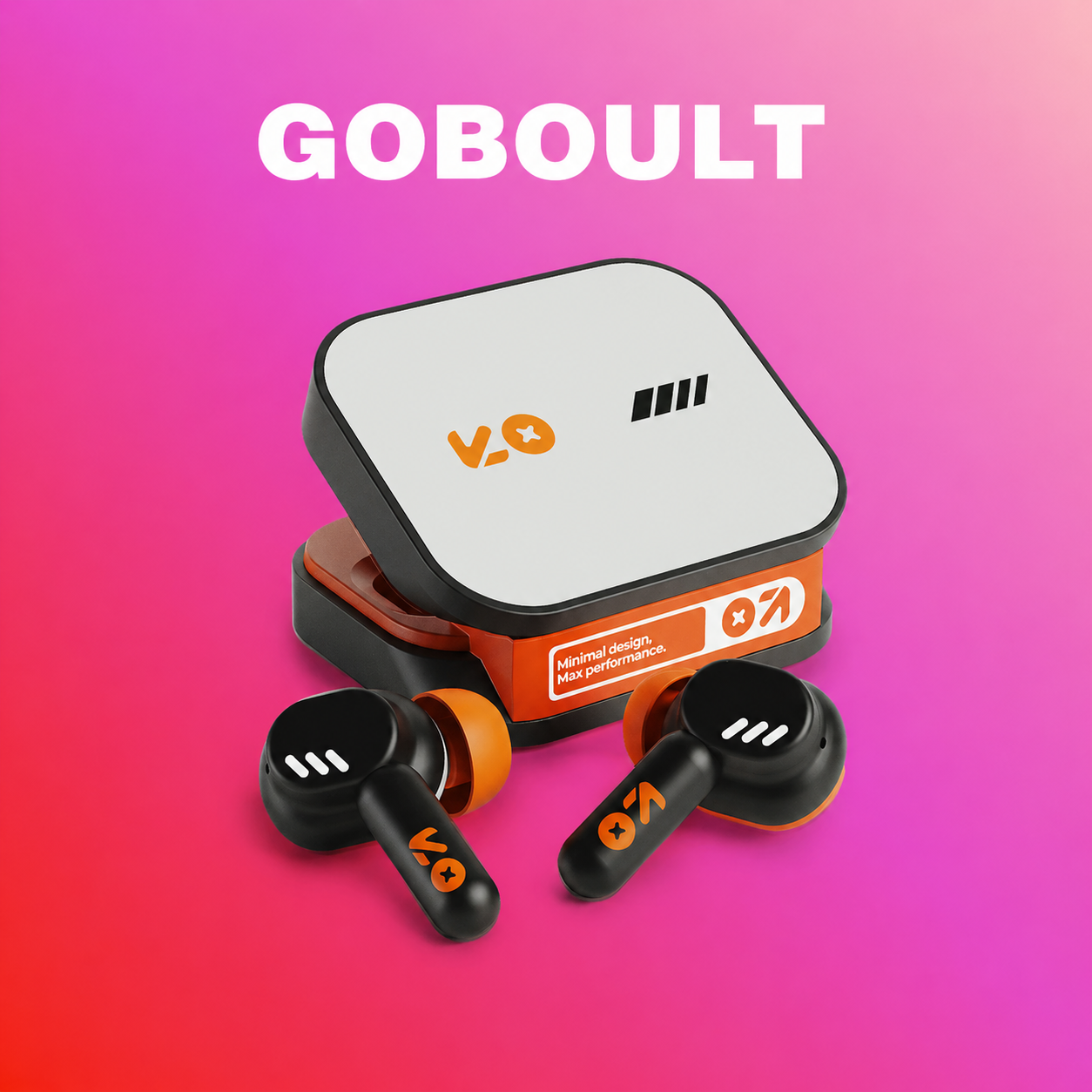 GoBoult Tenet Replacement Left/Right Earbud & Charging Case | LostMyBuds.in original left right earbuds charging case replacement image