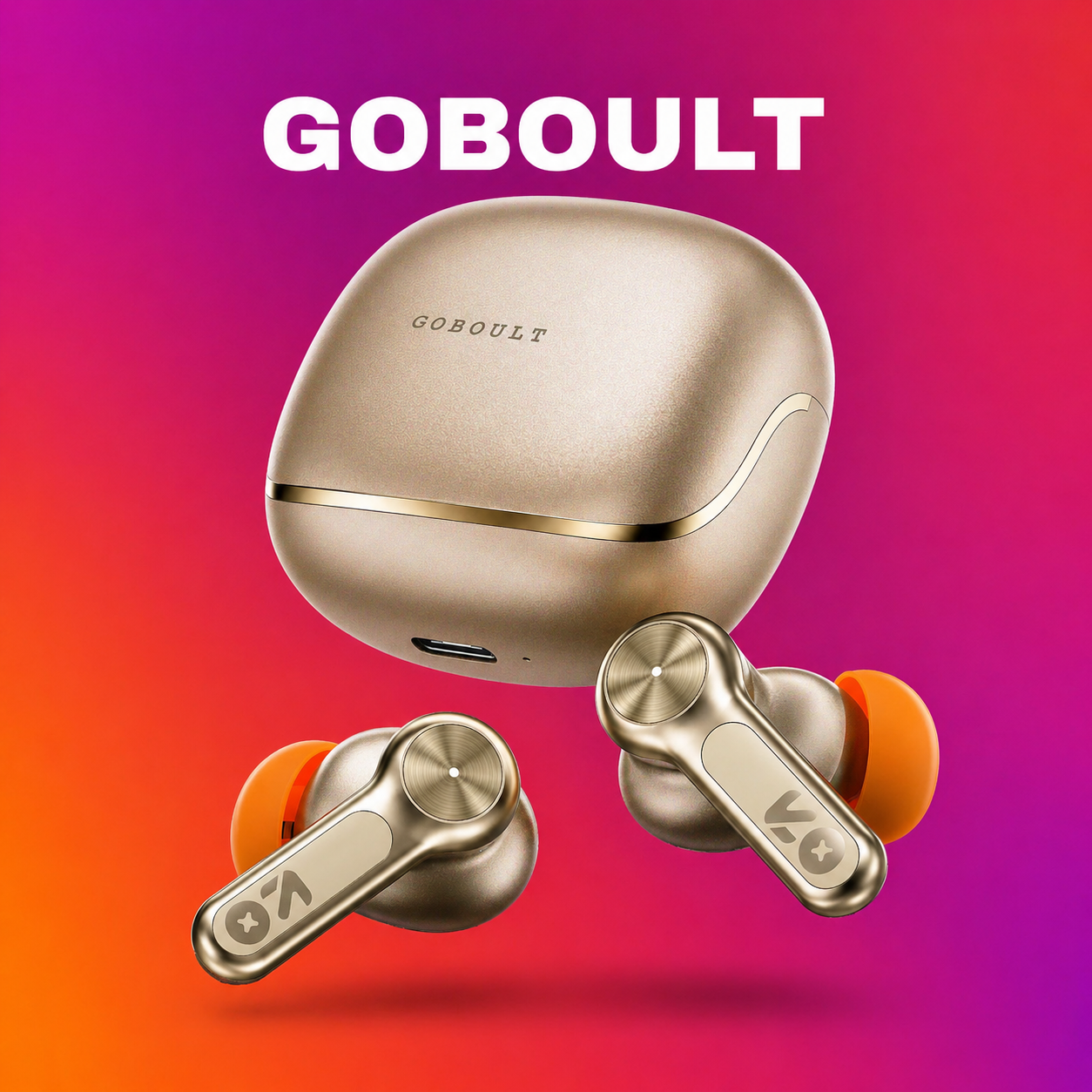 GoBoult Raven Replacement Left/Right Earbud & Charging Case | LostMyBuds.in original left right earbuds charging case replacement image