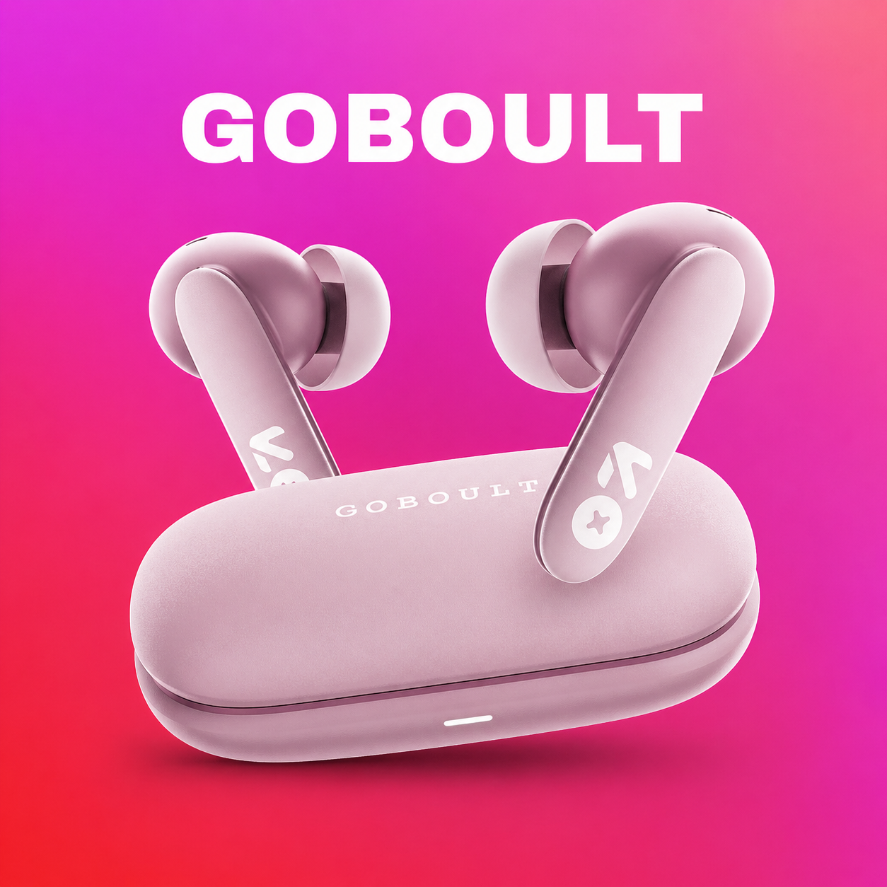 GoBoult Y1 v2.0 Replacement Left/Right Earbud & Charging Case | LostMyBuds.in original left right earbuds charging case replacement image