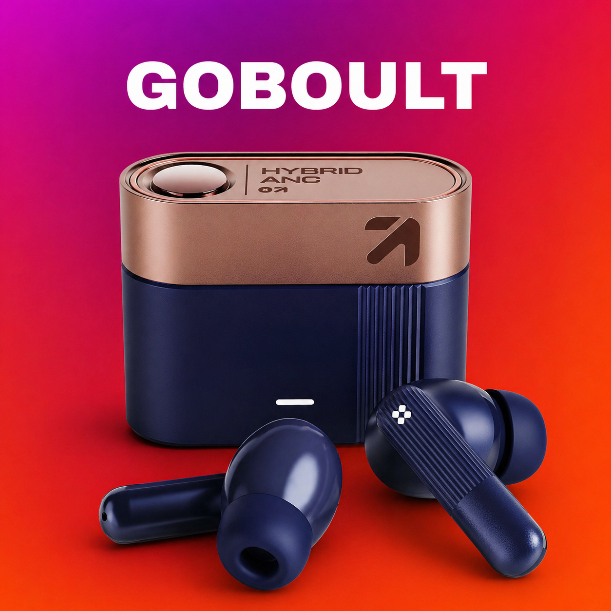 GoBoult Earl Replacement Left/Right Earbud & Charging Case | LostMyBuds.in original left right earbuds charging case replacement image