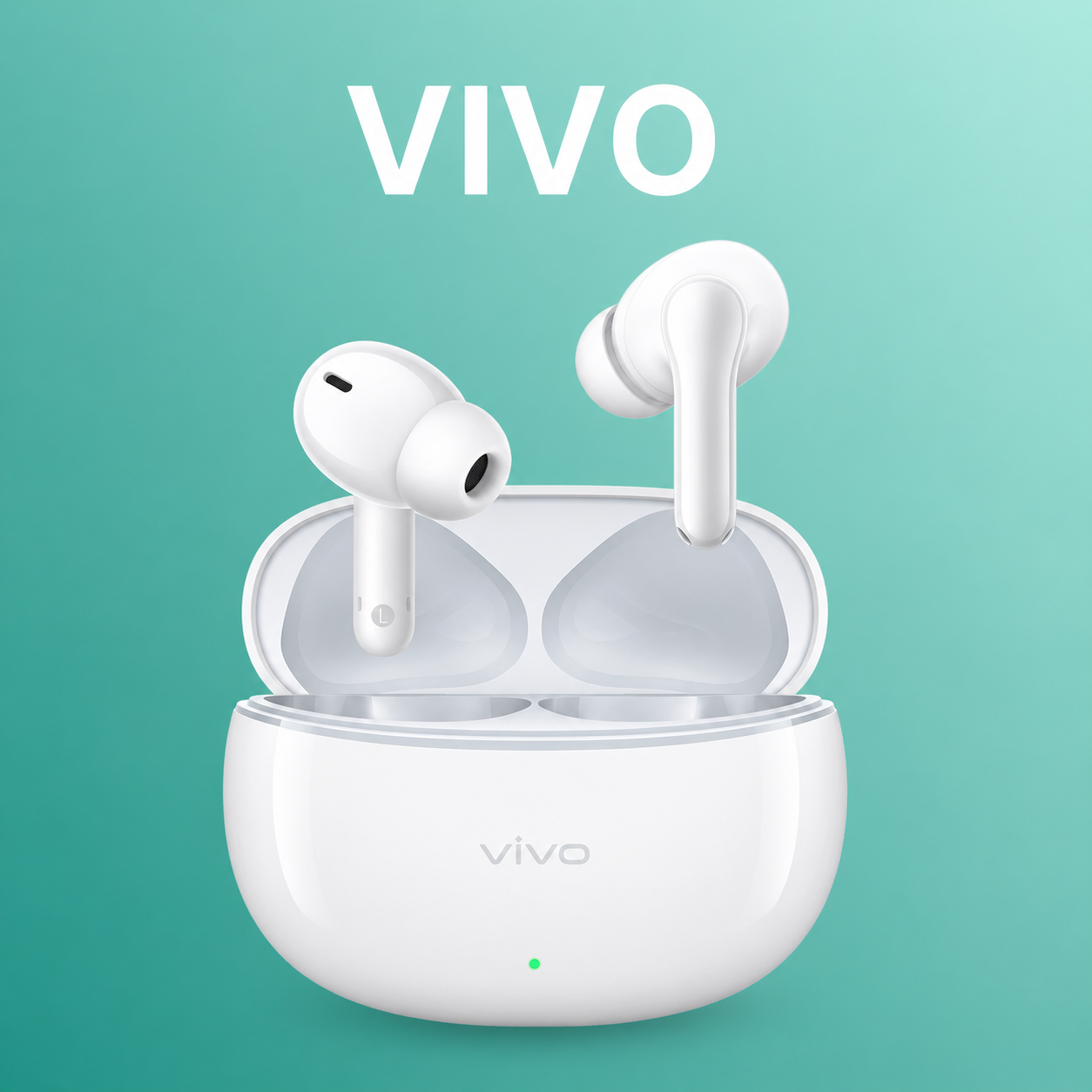 vivo TWS 3e Replacement Left/Right Earbud & Charging Case | LostMyBuds.in original left right earbuds charging case replacement image