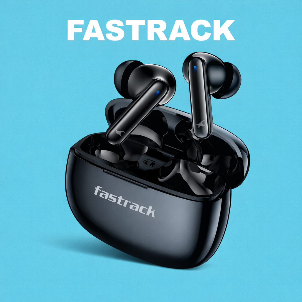 Fastrack FPods FX101 Replacement Left/Right Earbud & Charging Case | LostMyBuds.in original left right earbuds charging case replacement image