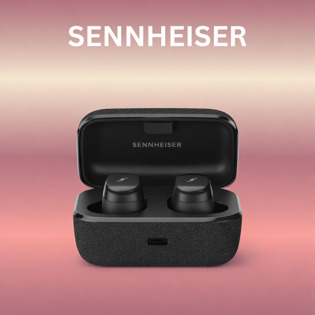 Sennheiser MOMENTUM True Wireless 3 (MTW3) Replacement Left/Right Earbud & Charging Case | LostMyBuds.in original left right earbuds charging case replacement image