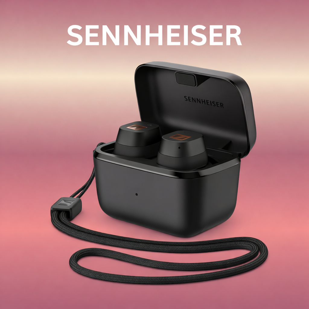Sennheiser SPORT True Wireless Replacement Left/Right Earbud & Charging Case | LostMyBuds.in original left right earbuds charging case replacement image