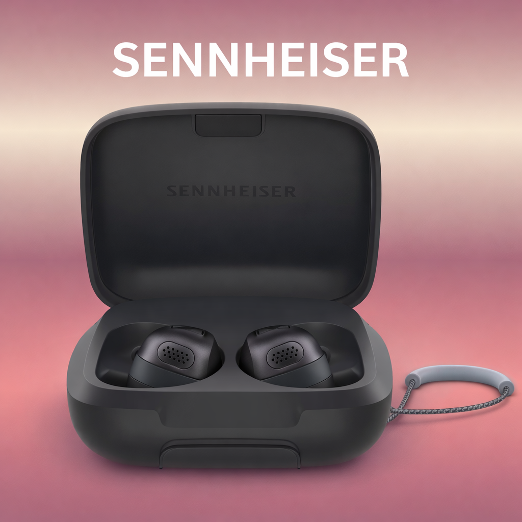 Sennheiser MOMENTUM Sport Replacement Left/Right Earbud & Charging Case | LostMyBuds.in original left right earbuds charging case replacement image