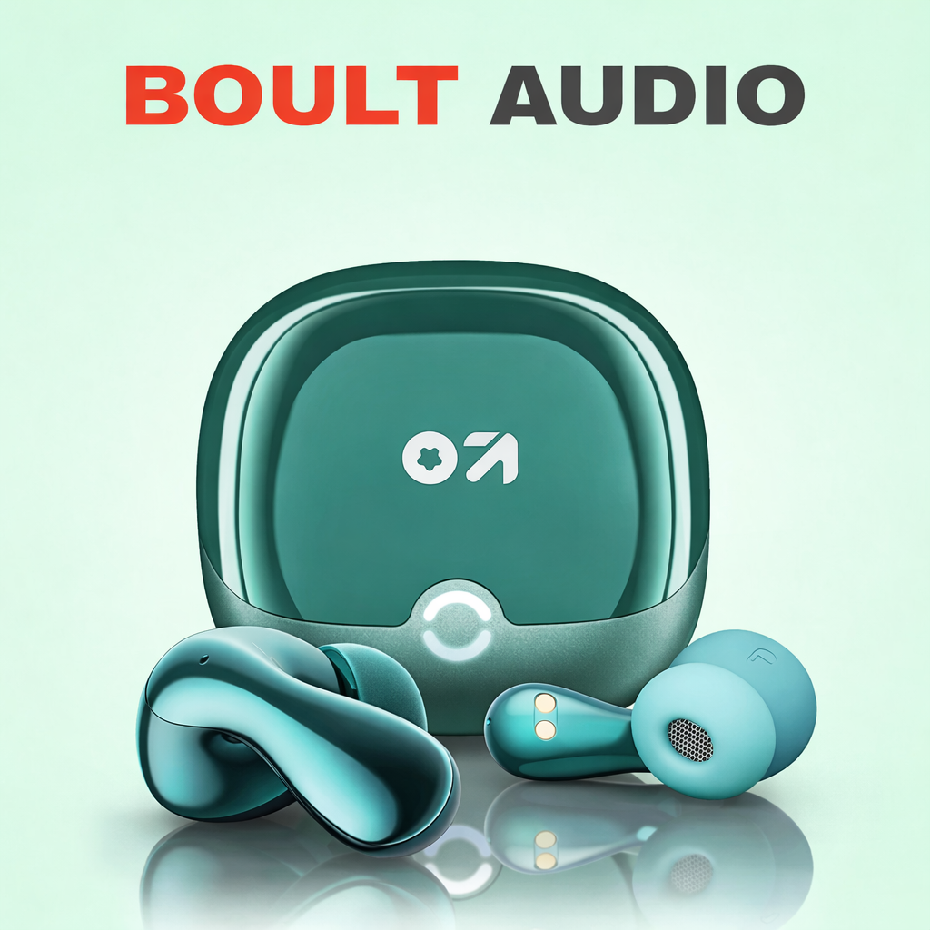 Boult Audio Klarity 1 Replacement Left/Right Earbud & Charging Case | LostMyBuds.in original left right earbuds charging case replacement image