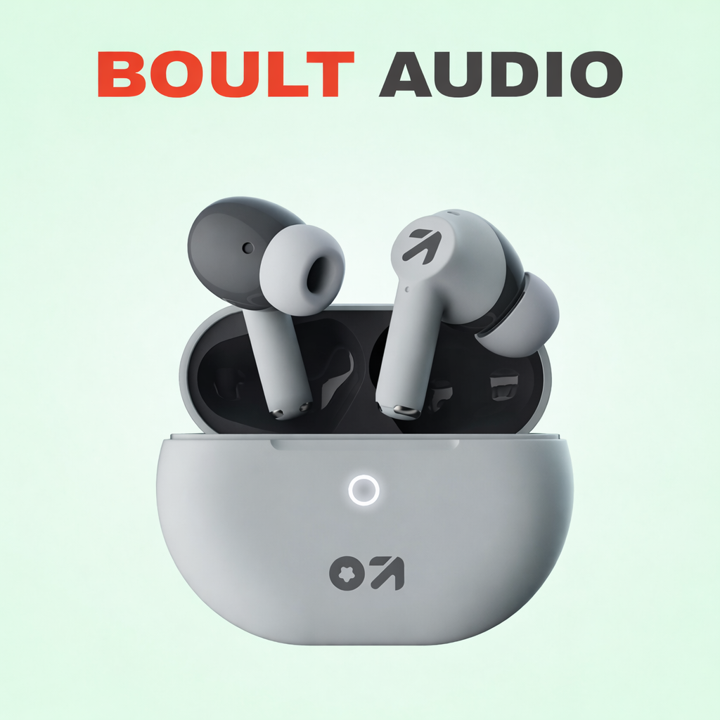 Boult Audio W40 (Warp Series) Replacement Left/Right Earbud & Charging Case | LostMyBuds.in original left right earbuds charging case replacement image