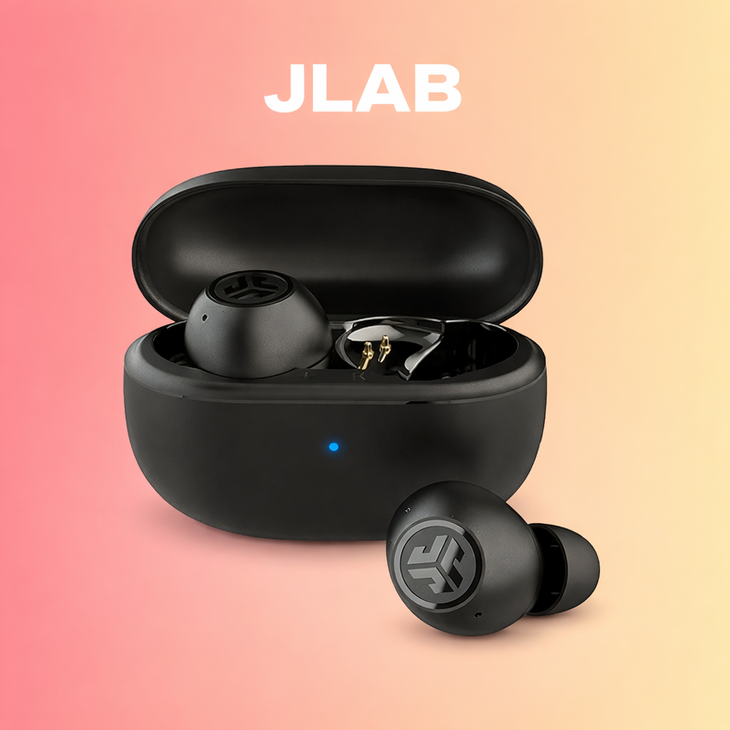 JLab Go Pop ANC Replacement Left/Right Earbud & Charging Case | LostMyBuds.in original left right earbuds charging case replacement image