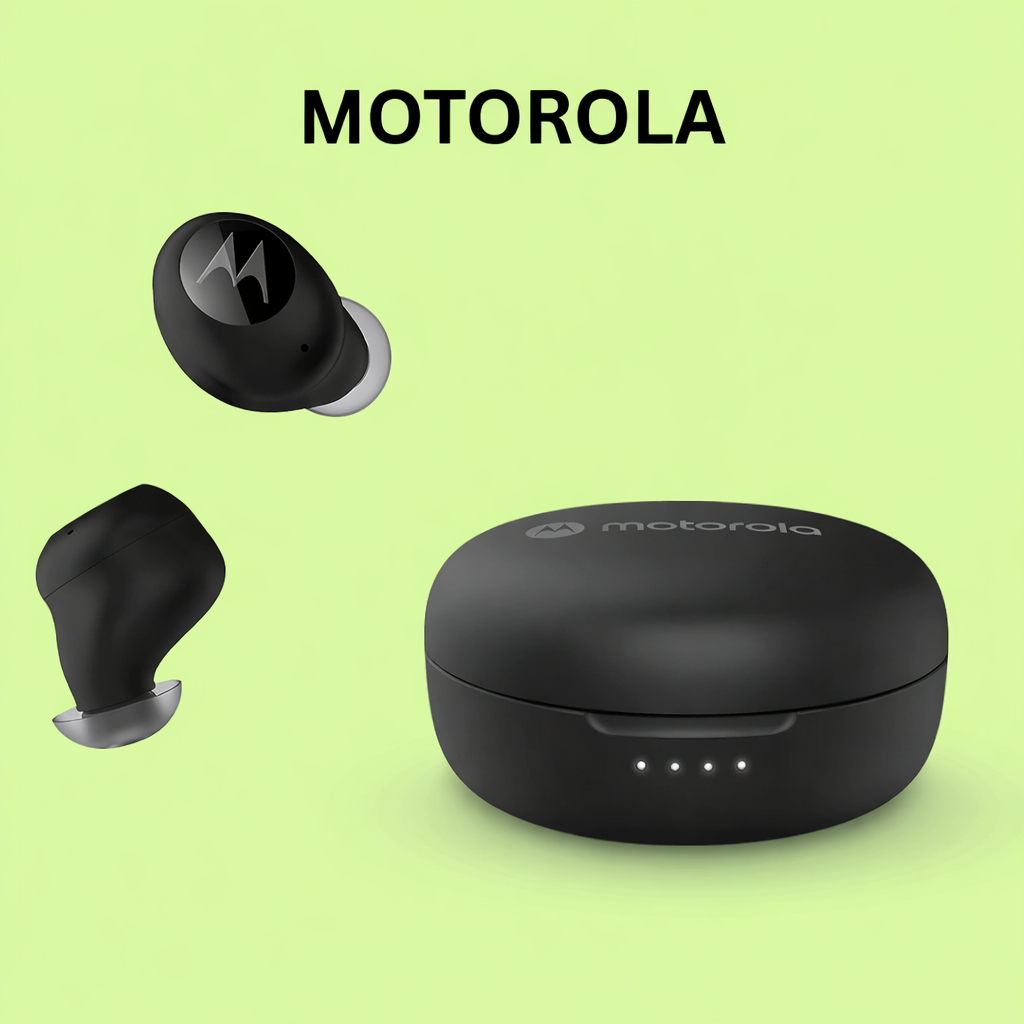 Motorola Moto Buds 150 Replacement Left/Right Earbud & Charging Case | LostMyBuds.in original left right earbuds charging case replacement image