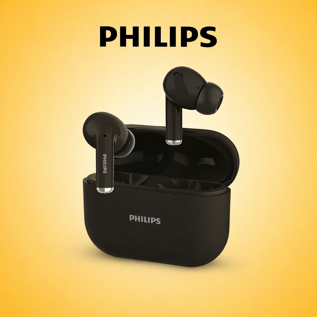 Philips Audio TAT1169 Replacement Left/Right Earbud & Charging Case | LostMyBuds.in original left right earbuds charging case replacement image