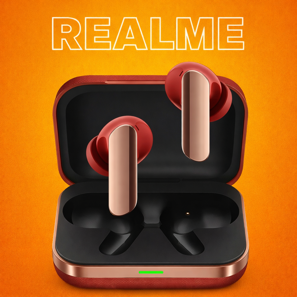 Realme Buds Air 7 Pro {Single Parts} Replacement Left/Right Earbud & Charging Case | LostMyBuds.in