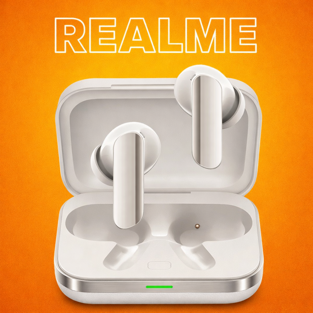 Realme Buds Air 7 Pro {Single Parts} Replacement Left/Right Earbud & Charging Case | LostMyBuds.in