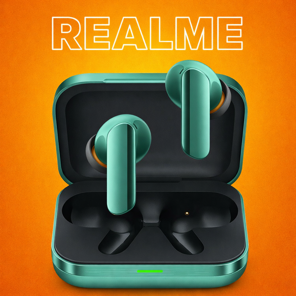 Realme Buds Air 7 Pro {Single Parts} Replacement Left/Right Earbud & Charging Case | LostMyBuds.in