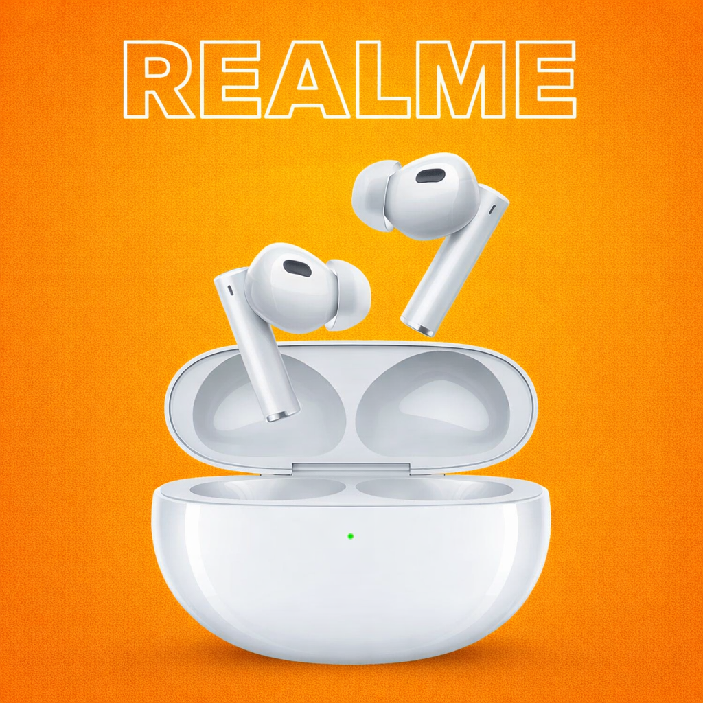 Realme Buds Air 6 Pro {Single Parts} Replacement Left/Right Earbud & Charging Case | LostMyBuds.in original left right earbuds charging case replacement image