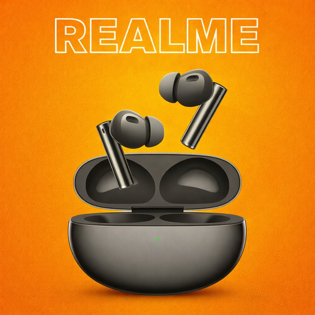 Realme Buds Air 6 Pro {Single Parts} Replacement Left/Right Earbud & Charging Case | LostMyBuds.in