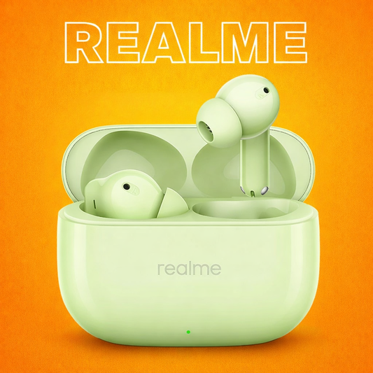 realme Buds N1 Replacement Left/Right Earbud & Charging Case | LostMyBuds.in original left right earbuds charging case replacement image