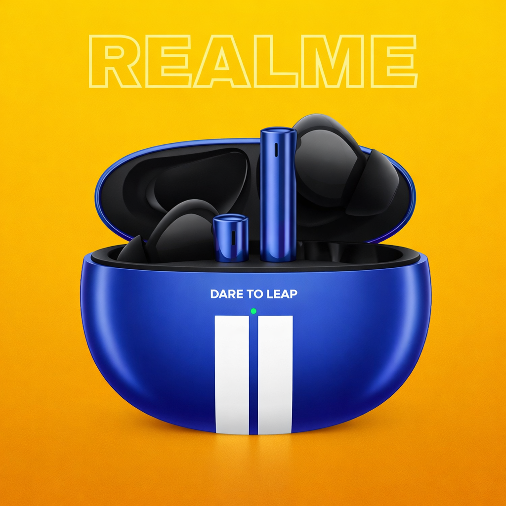 Realme Buds Air 3 {Single Parts} Replacement Left/Right Earbud & Charging Case | LostMyBuds.in