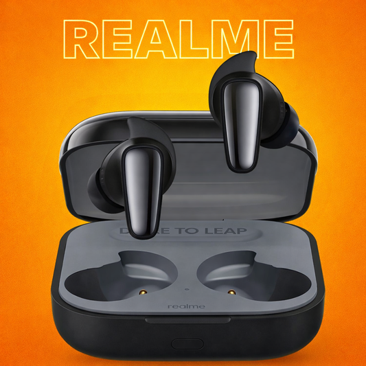 Realme Buds Air 3s Replacement Parts | Original Realme Earbuds & Case Replacement Left/Right Earbud & Charging Case | LostMyBuds.in original left right earbuds charging case replacement image