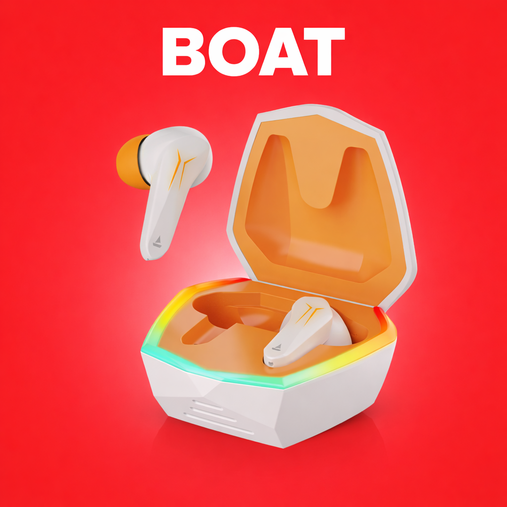 boAt Immortal 128 – Replacement Parts (Pair / Charging Case)