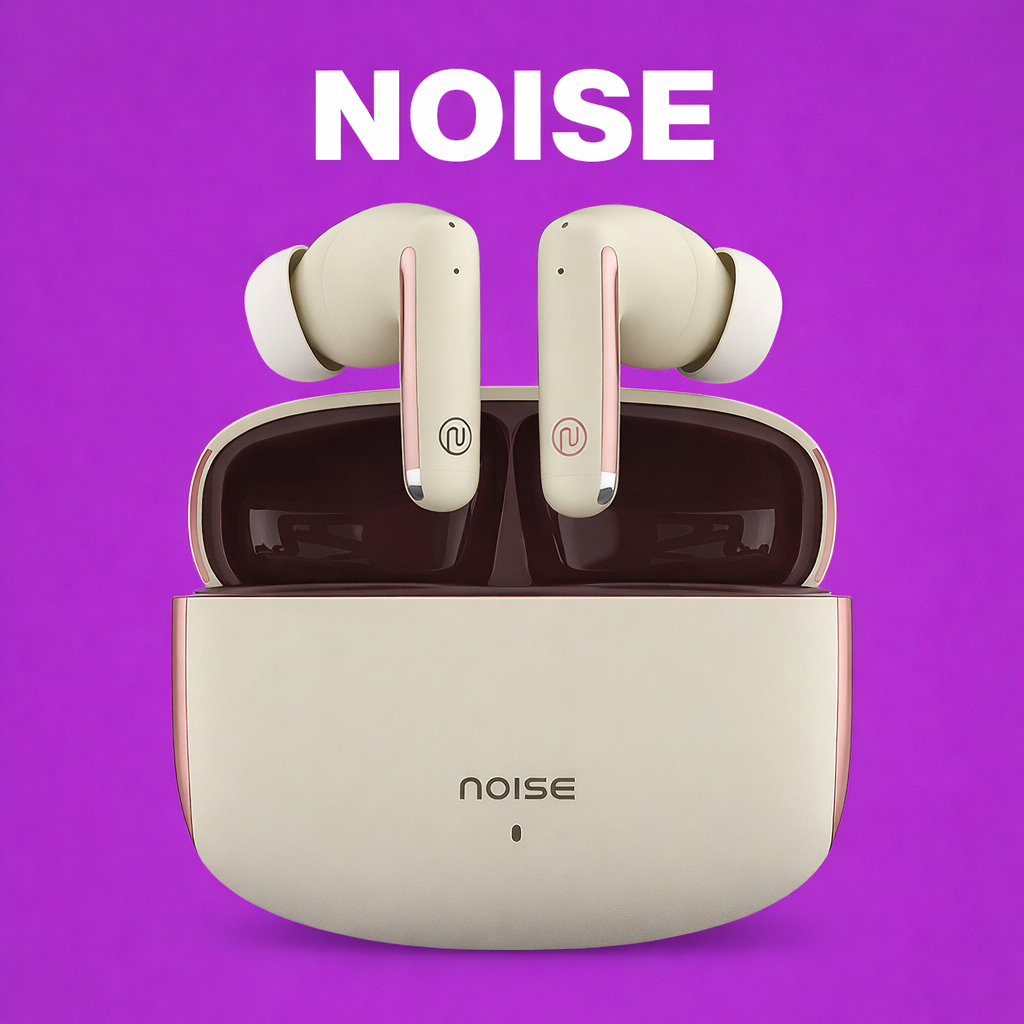 Noise Buds Venus ANC (Single Parts) Replacement Left/Right Earbud & Charging Case | LostMyBuds.in original left right earbuds charging case replacement image