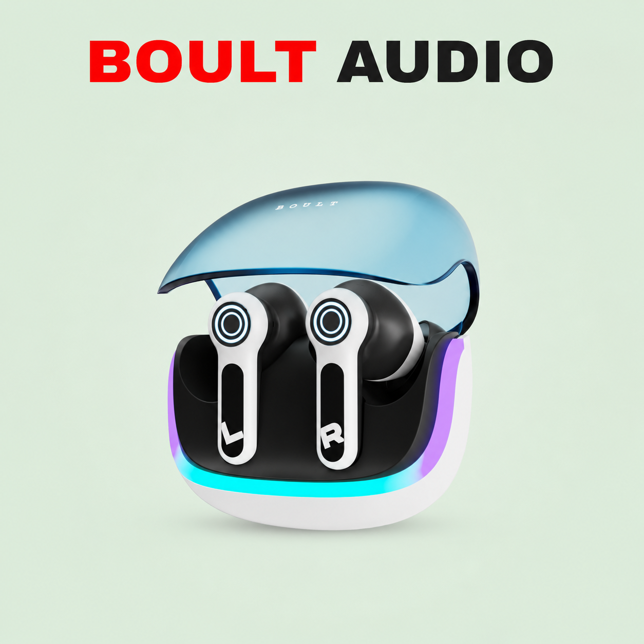 Boult Z40 Bluetooth Gaming (Single Parts) Replacement Left/Right Earbud & Charging Case | LostMyBuds.in