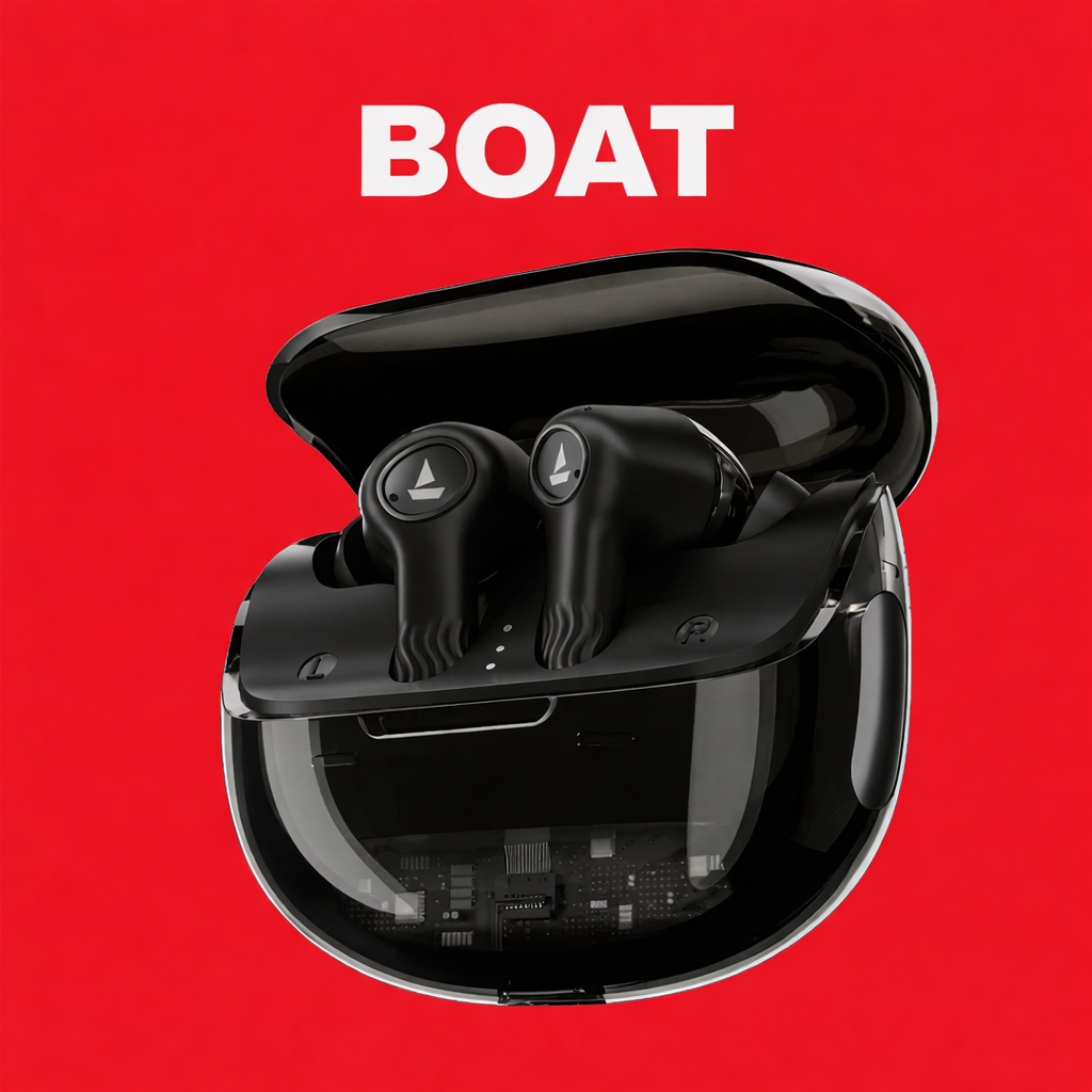 boAt Nirvana Crystl Replacement Left/Right Earbud & Charging Case | LostMyBuds.in