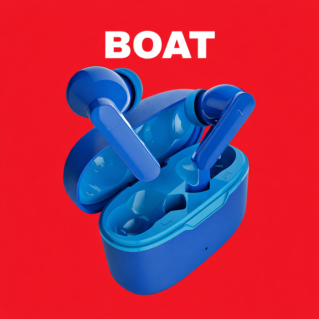 boAt Airdopes Ultra Plus Replacement Left/Right Earbud & Charging Case | LostMyBuds.in