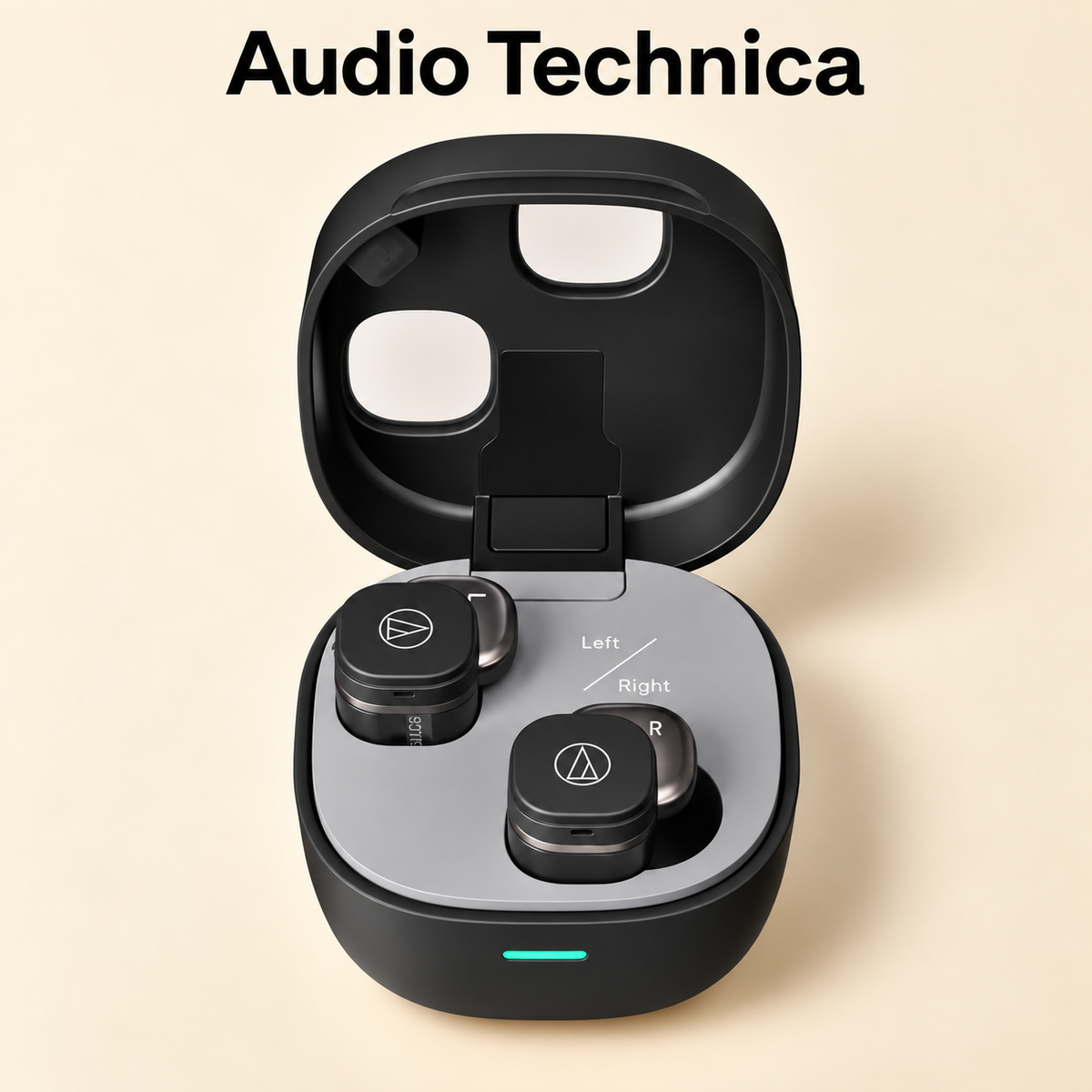 Audio-Technica ATH-SQ1TW2NC (Single Parts) Replacement Left/Right Earbud & Charging Case | LostMyBuds.in