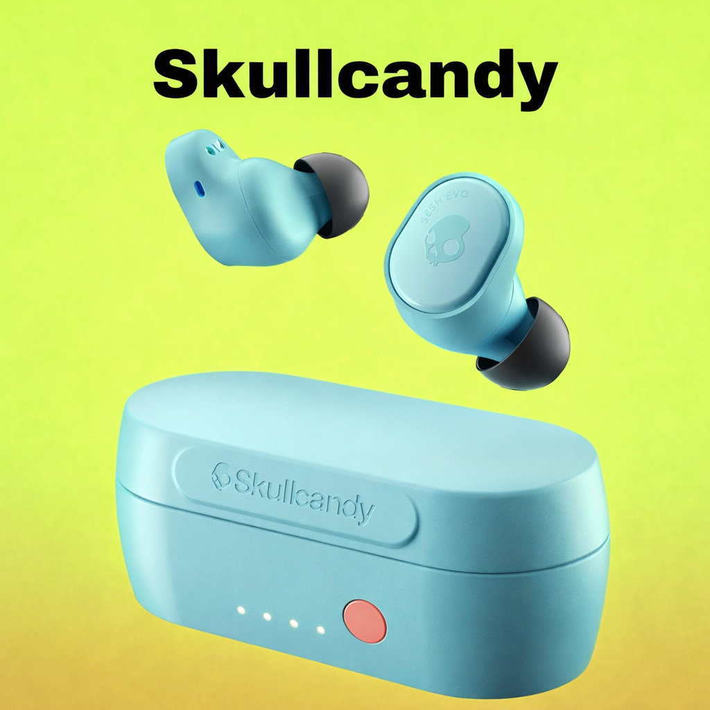 Skullcandy Sesh Evo Replacement Left/Right Earbud & Charging Case | LostMyBuds.in