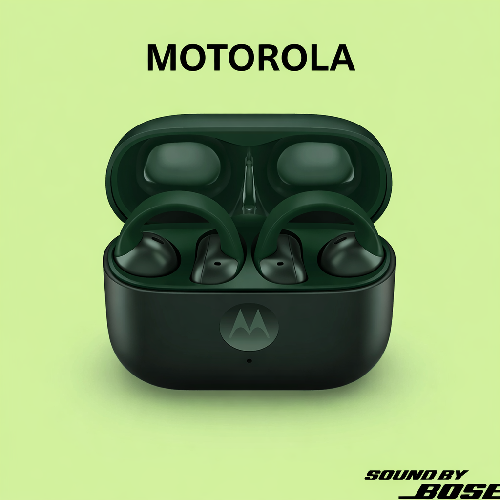 Motorola Moto Loop Swarovski Replacement Left/Right Earbud & Charging Case | LostMyBuds.in original left right earbuds charging case replacement image